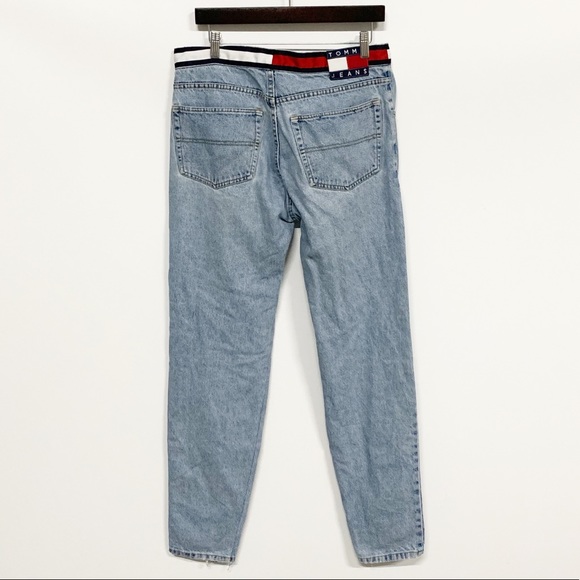 Tommy Hilfiger Denim - Tommy Hilfiger Stripe Patch Flag Vintage Mom Jean